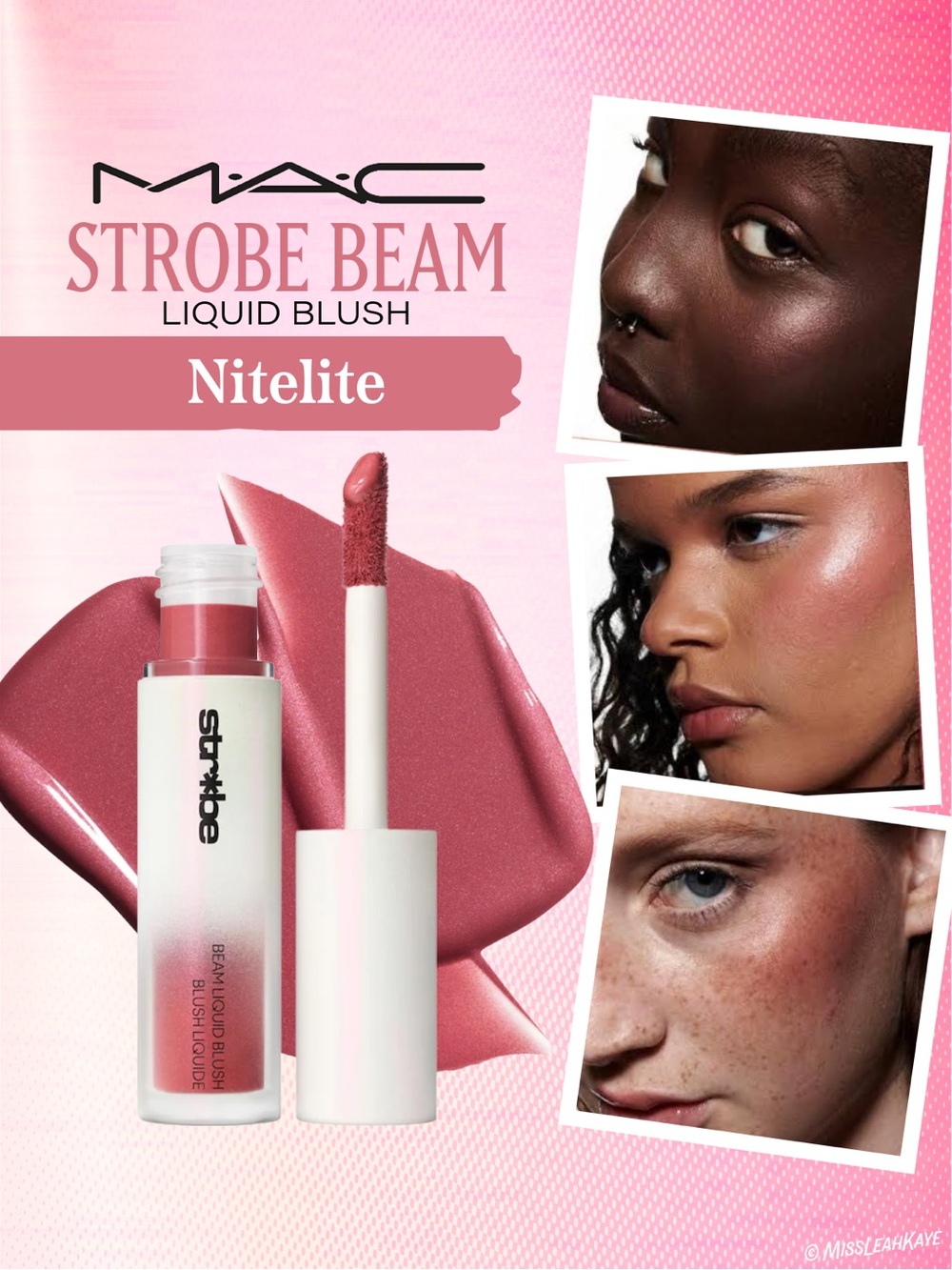 MAC Strobe Beam Liquid Blush - Nitelite